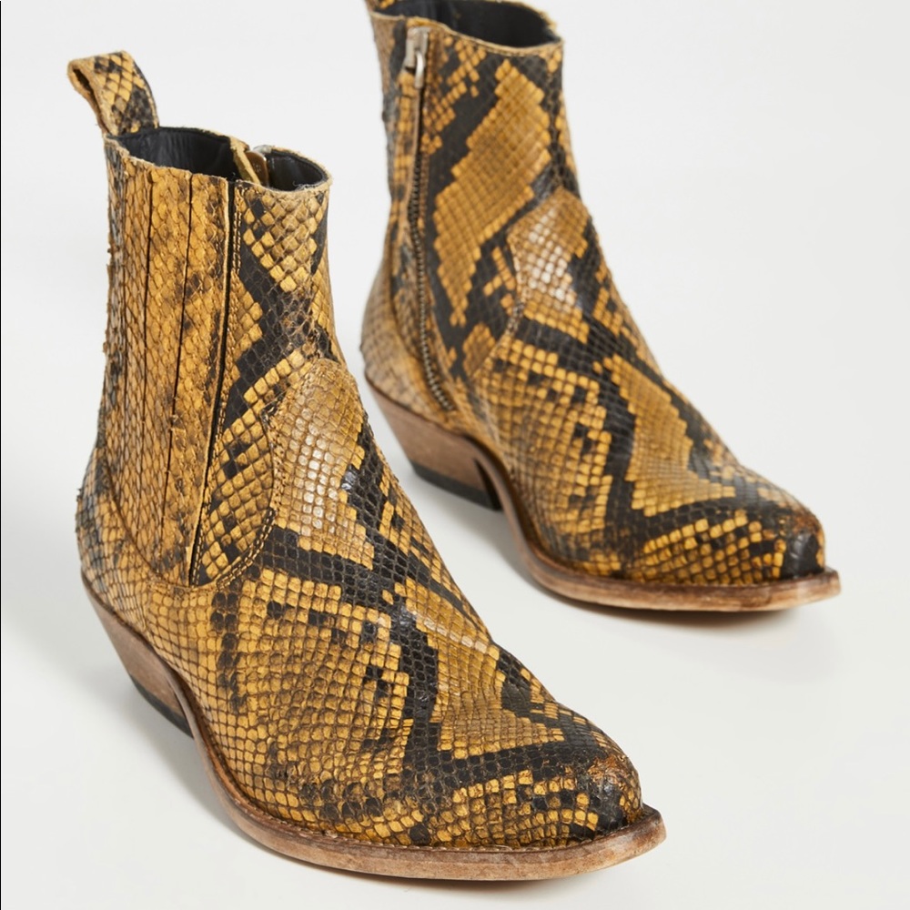 Golden Goose Santiago Leather Boots